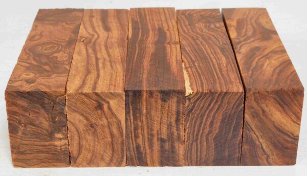 Desert Ironwood (Olneya Tesota) 30 Grade B BOWIE blanks scales 5.2" x 2.0" x 1.3" (13.2 x 5.1 x 3.3 cm) GENERIC