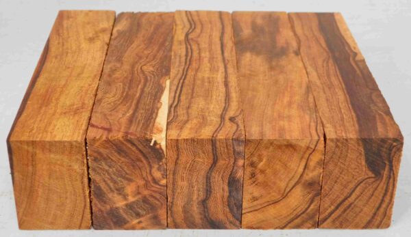 Desert Ironwood (Olneya Tesota) 36 Grade C turning blanks knife scales 5.2" x 1.7" x 1.2" (13.2 x 4.3 x 3.0 cm)