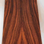Desert Ironwood bookmatched pairs figured knife scales 5.2" x 1.7" x .35" (13.2 x 4.3 x 0.9 cm) #029
