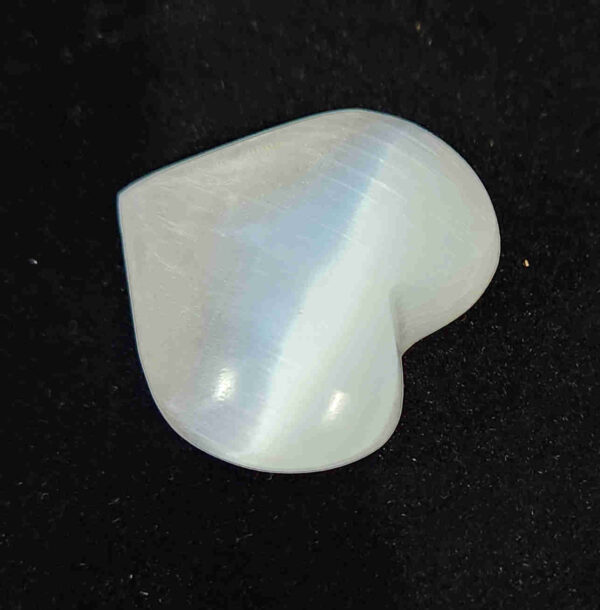 2" Selenite Heart, Powerful Cleansing, Recharging, Healing Crystal Tool, Includes Shipping
